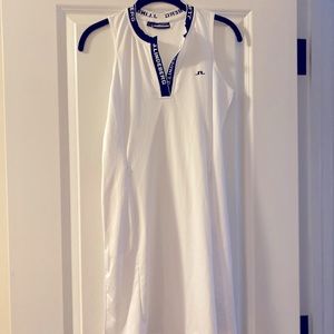 JLindenberg white shift golf dress